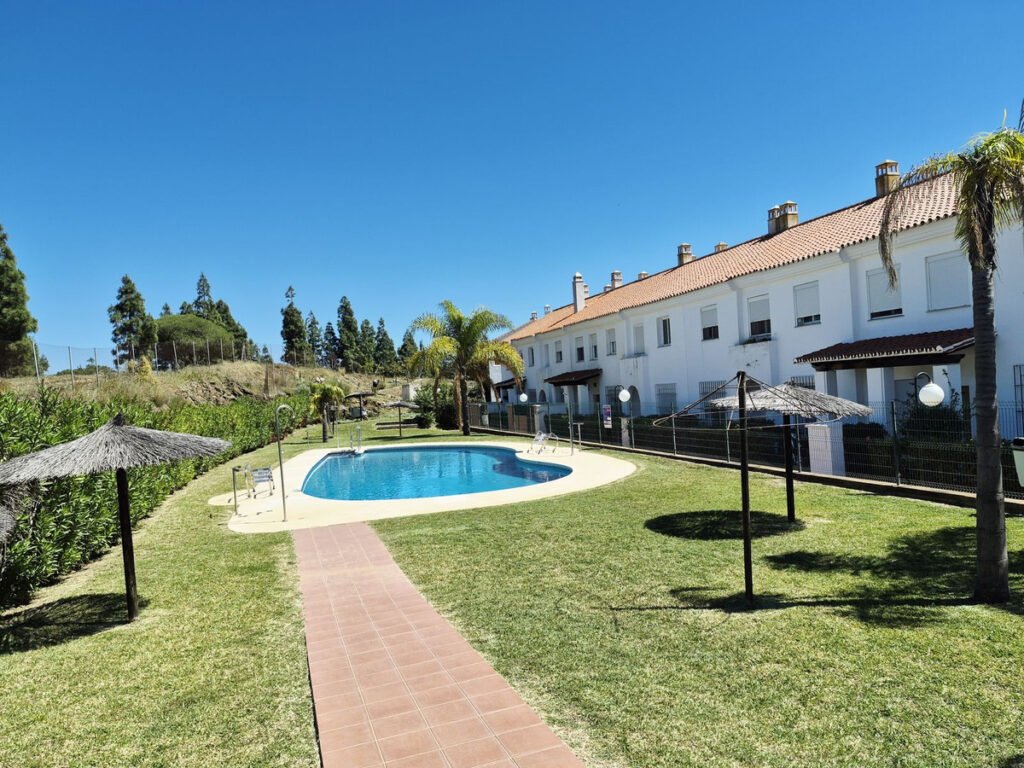 townhouse spain community pool costa del sol residential complex
