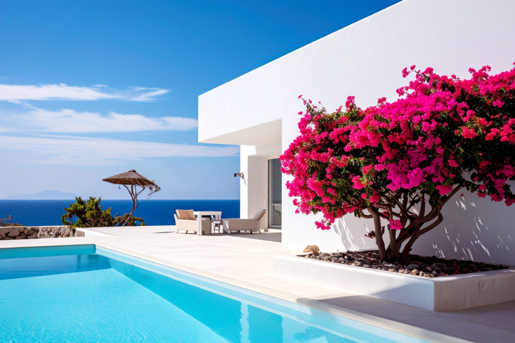 luxury villa in Spain with sea view pool and terrace