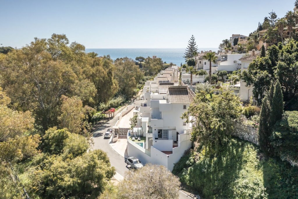 Detached villa in Benalmadena with sea views on the Costa del Sol Spain